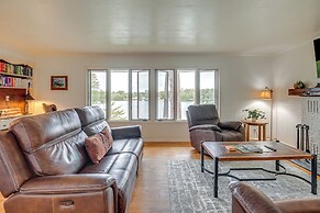Lakefront Home w/ Fire Pit in Eagle River