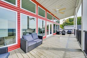 Nolin Lake Home w/ Decks & Fire Pit in Clarkson!