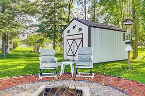 Lake Views & Fireside Bliss: Cecil Cottage w/ Yard