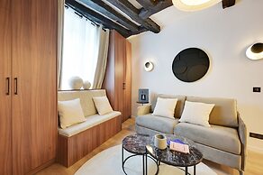 Chic Apartment - 1br/4p -ac- Marais/vosges