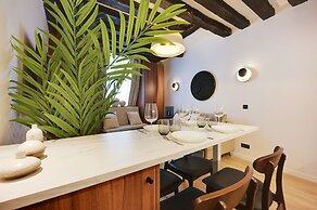 Chic Apartment - 1br/4p -ac- Marais/vosges