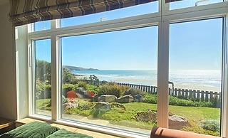 Private Cliff top Retreat by Perranuthnoe Beach