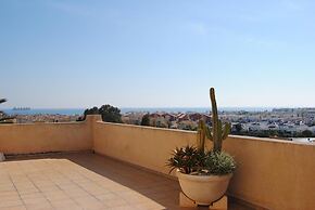 Impressive Apartment With Terrace and two Rooms, AC and Pool