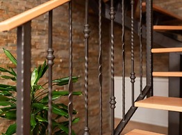 Apartment Stone and Wood