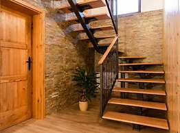 Apartment Stone and Wood
