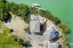 Luxury Seaside Escape Pool Dock Scenic Views