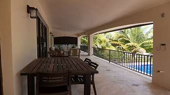 Beachfront Villa With Long Private Pier and Pool