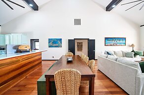 Beachfront Villa With Long Private Pier and Pool