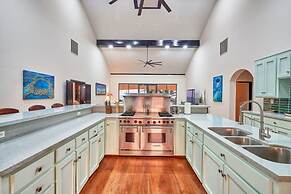 Beachfront Villa With Long Private Pier and Pool