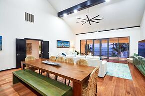 Beachfront Villa With Long Private Pier and Pool