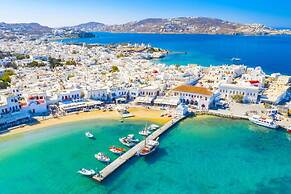 Modern Mykonos Villa Private Pool Stunning View