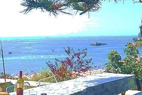 Villa Ulisse Panoramic With Garden and Sea View 200 Mt From the Beach 