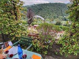 Country House With Swimming Pool and Garden With Mediterranean Plants