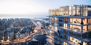 Modern Apartment in Oostende With Terrace