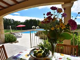 Holiday Home in Montclera With Sunny Garden, Playground Equipment and