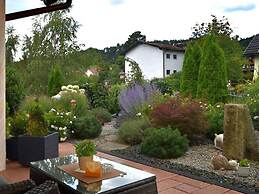 Scenic Apartment With Balcony, Garden, Deckchairs, Barbecue