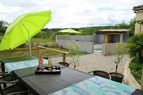 Chic Holiday Home in Pradons With Swimming Pool