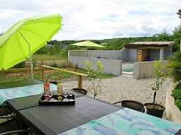 Chic Holiday Home in Pradons With Swimming Pool