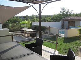 Chic Holiday Home in Pradons With Swimming Pool