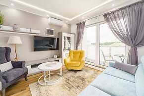 Modern 2-room Apartment in the new Apartment Complex, Grzybowo