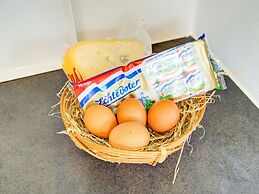 Homely Apartment in Noordwolde With Balcony