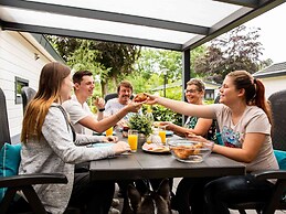 Luxury Chalet With Dishwasher, in a Holiday Park in the Middle of De V