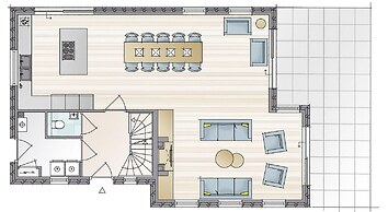 Nice Bungalow With Dishwasher in a Holiday Park 1.2 km. From the sea o
