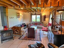 Chalet Just Outside Hampteau Offering Magnificent Views Across the Our