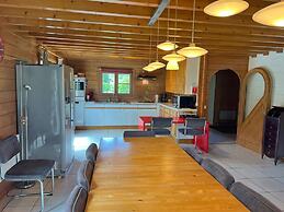 Chalet Just Outside Hampteau Offering Magnificent Views Across the Our