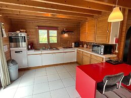 Chalet Just Outside Hampteau Offering Magnificent Views Across the Our