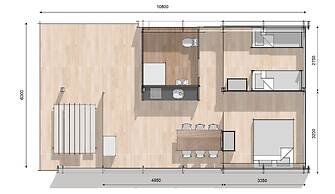 Wellness Lodge With Sauna and Wonderful Views