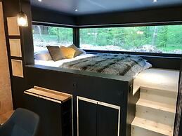 Modern, Wooden Chalet With Wood Burning Stove, in the Forest