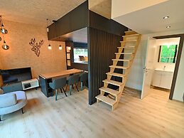 Modern, Wooden Chalet With Wood Burning Stove, in the Forest