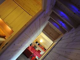 Modern, Wooden Chalet With Wood Burning Stove, in the Forest