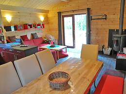 Modern, Wooden Chalet With Wood Burning Stove, in the Forest