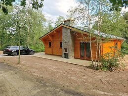 Modern, Wooden Chalet With Wood Burning Stove, in the Forest