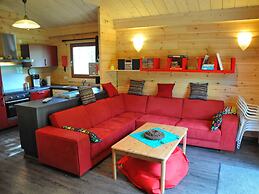 Modern, Wooden Chalet With Wood Burning Stove, in the Forest