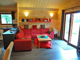 Modern, Wooden Chalet With Wood Burning Stove, in the Forest