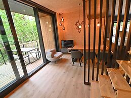 Modern, Wooden Chalet With Wood Burning Stove, in the Forest