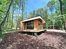 Modern, Wooden Chalet With Wood Burning Stove, in the Forest