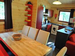 Modern, Wooden Chalet With Wood Burning Stove, in the Forest