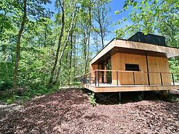 Modern, Wooden Chalet With Wood Burning Stove, in the Forest