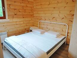 Modern, Wooden Chalet With Wood Burning Stove, in the Forest