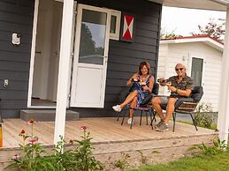 Comfortable Chalet With Microwave, on a Holiday Park 1 km. From the Be