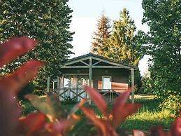 Wooden Chalet With Covered Terrace, on the Edge of a Lake