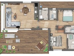 Furnished Chalet With Dishwasher, Near Almelo