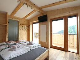 New Holiday Home on the Alm With Terrace and Balcony