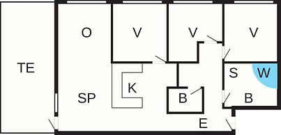 8 Person Holiday Home in Ringkobing