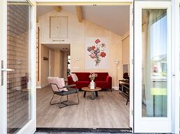 Bungalow With an Outdoor Fireplace by Water