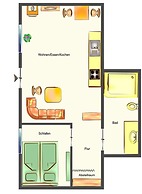 Apartment on the Backwaters, Lutow